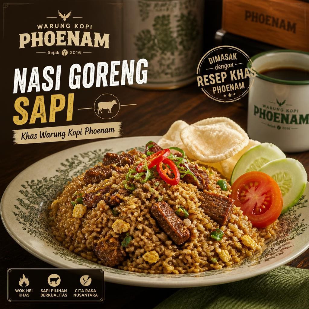 Nasi Goreng Sapi Warkop Phoenam